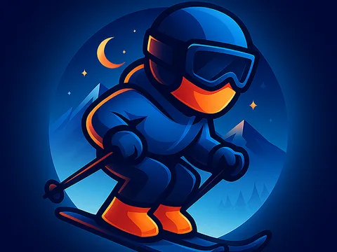 Play Crazy Snow Skier: Platformer - Free Online Arcade