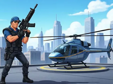 Play GunShip Shooting Attack Game 3D - Free Online Shooting